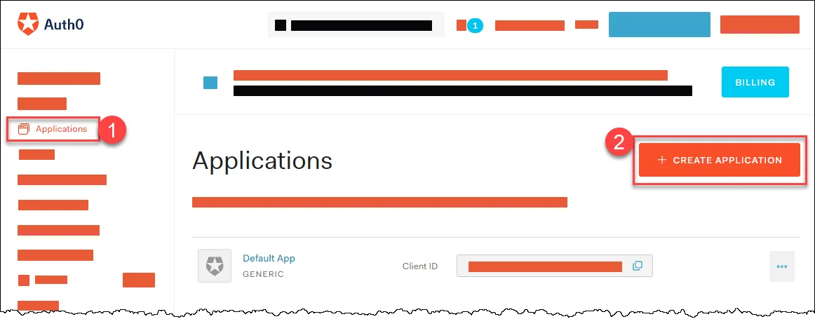 Create client application